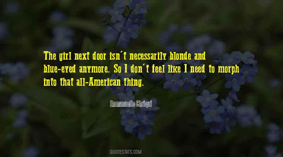 The Blue Girl Quotes #1709342