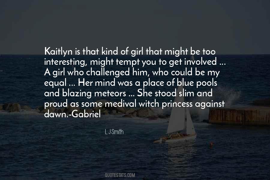 The Blue Girl Quotes #244787