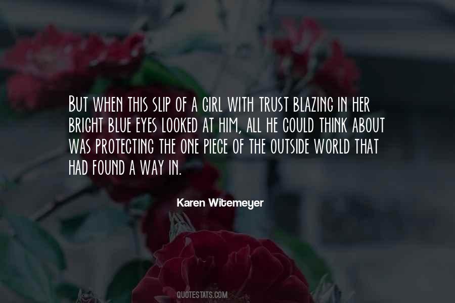 The Blue Girl Quotes #541727
