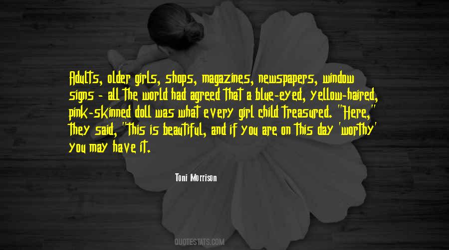 The Blue Girl Quotes #690828