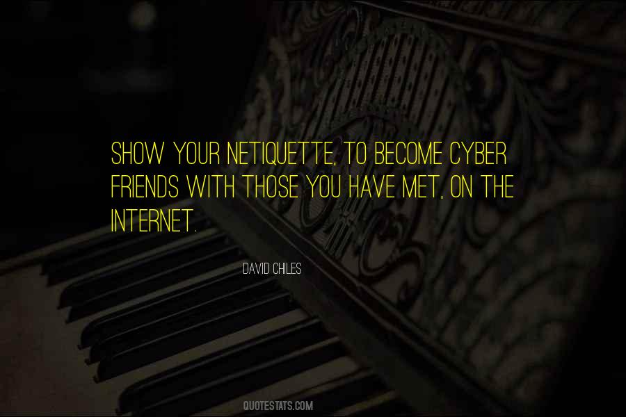 Quotes About Netiquette #1138716