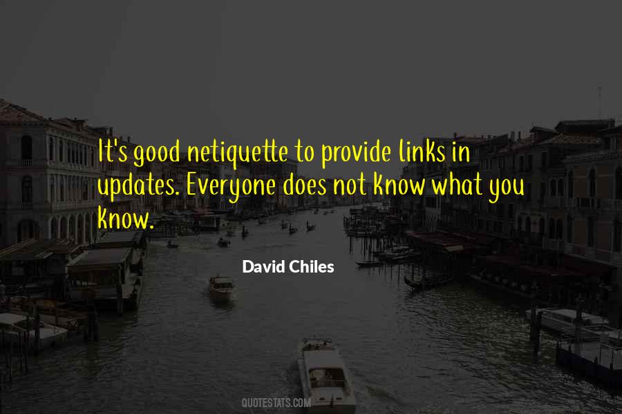 Quotes About Netiquette #1843508