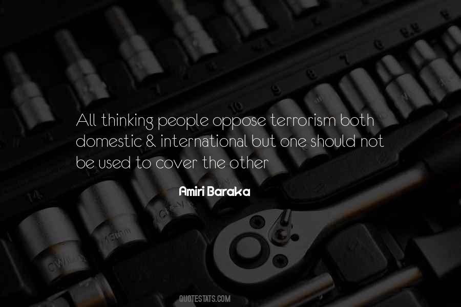Quotes About Domestic Terrorism #877753