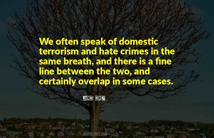 Quotes About Domestic Terrorism #924956