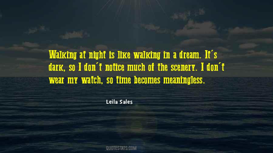 Quotes About Walking In The Dark #264763