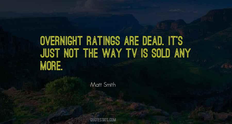 Quotes About Ratings #145347