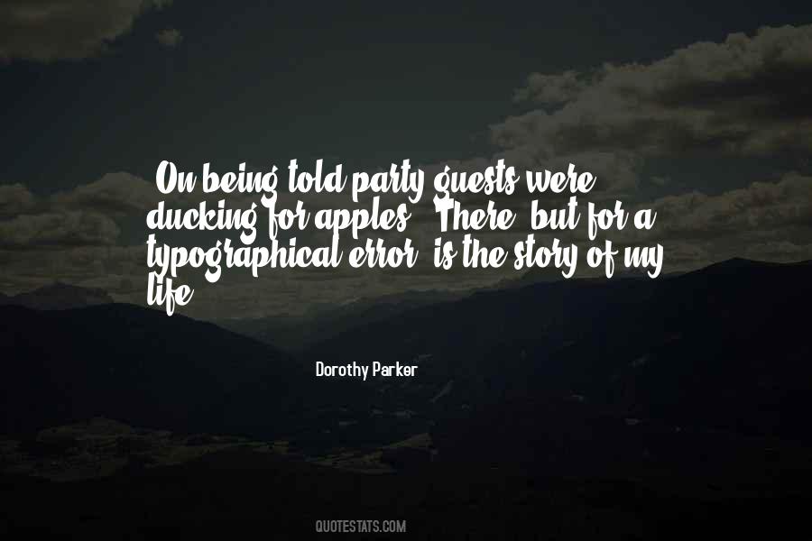 Quotes About Party Guests #1813655