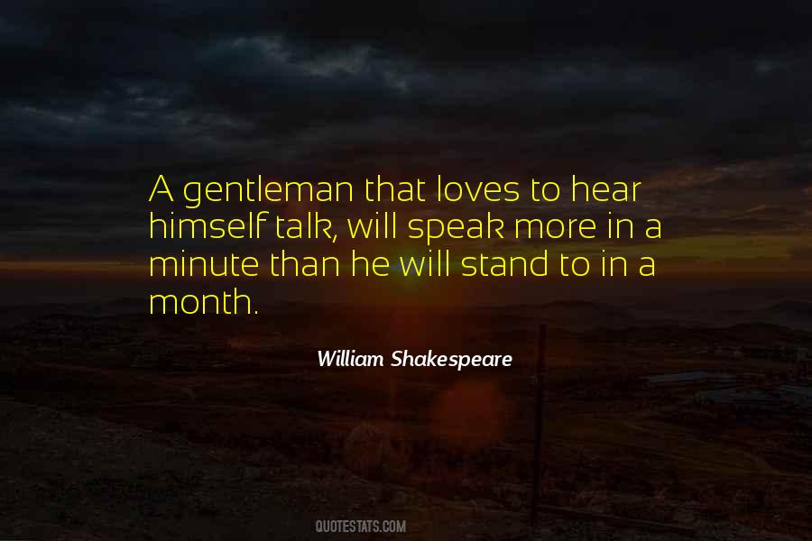 Quotes About Gentleman Love #542882