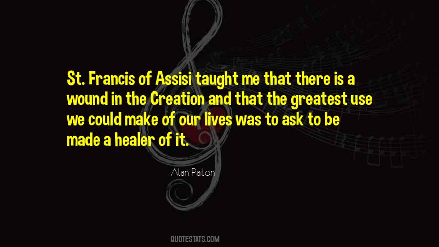 Quotes About Assisi #1473598