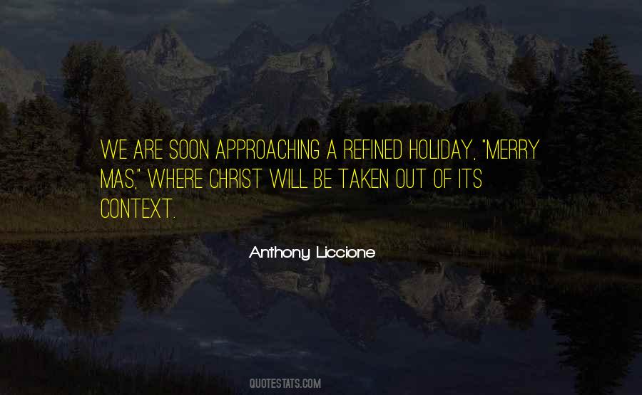 Quotes About Approaching Christmas #1601505