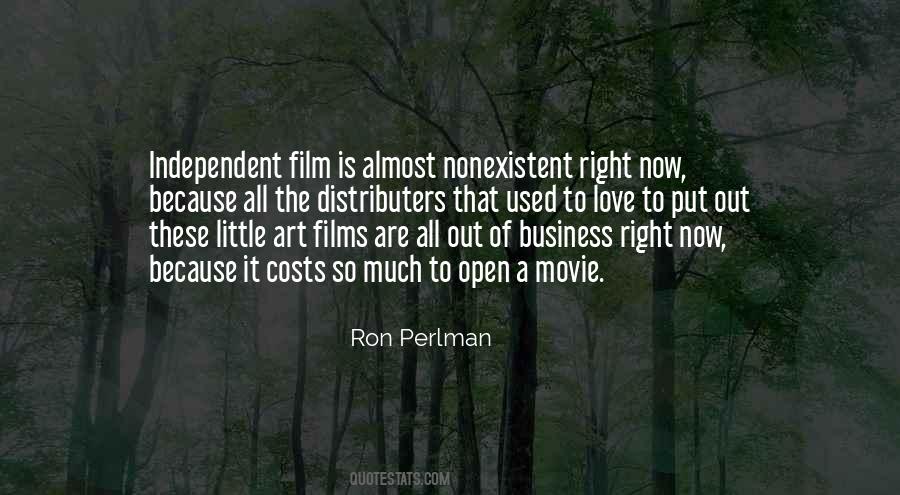 Quotes About The Film Business #160354