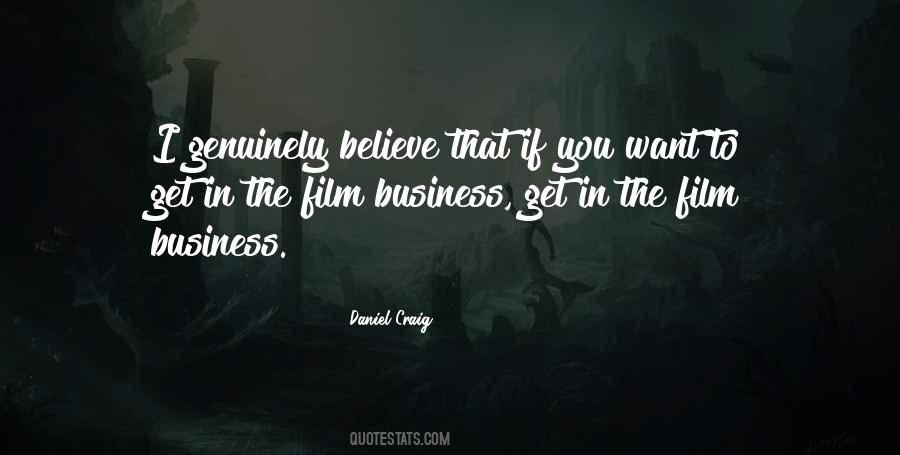 Quotes About The Film Business #365862