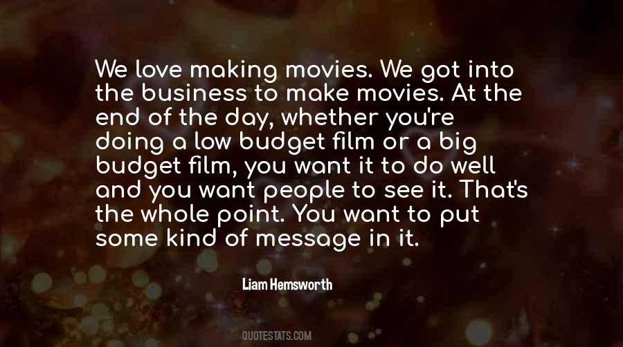 Quotes About The Film Business #811334