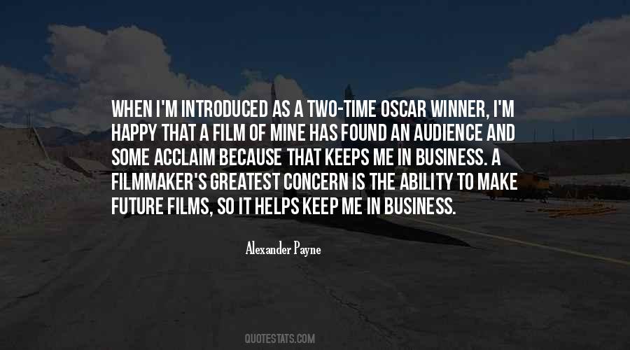 Quotes About The Film Business #93004