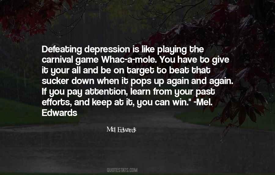 Quotes About Defeating Depression #223955