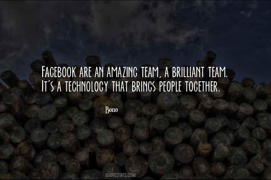 Brings People Together Quotes #1457636