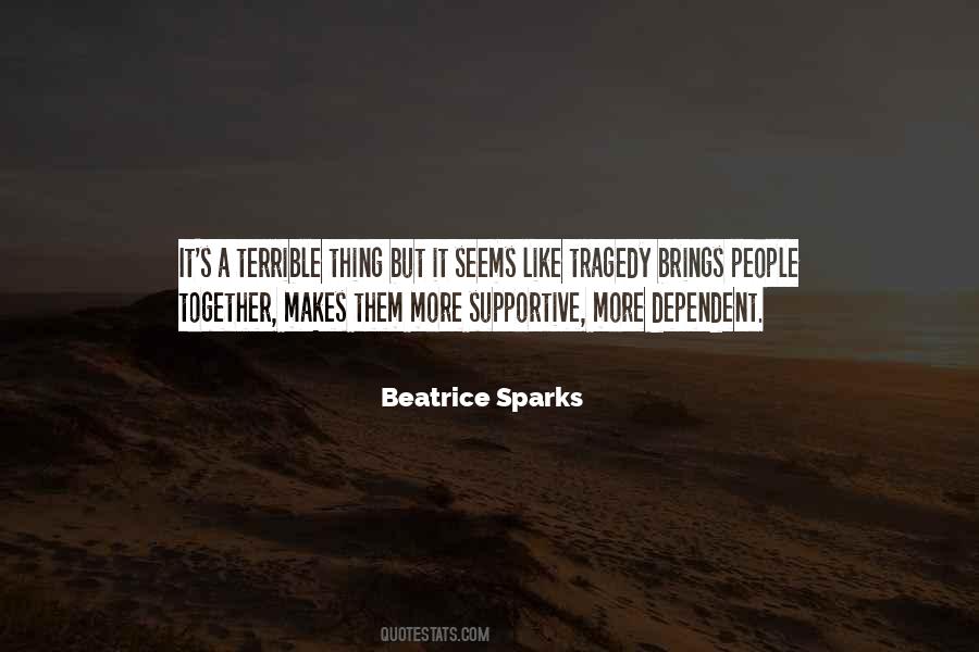 Brings People Together Quotes #941324