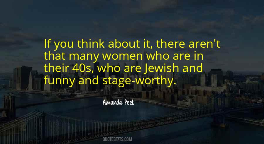 Jewish Women Quotes #279837