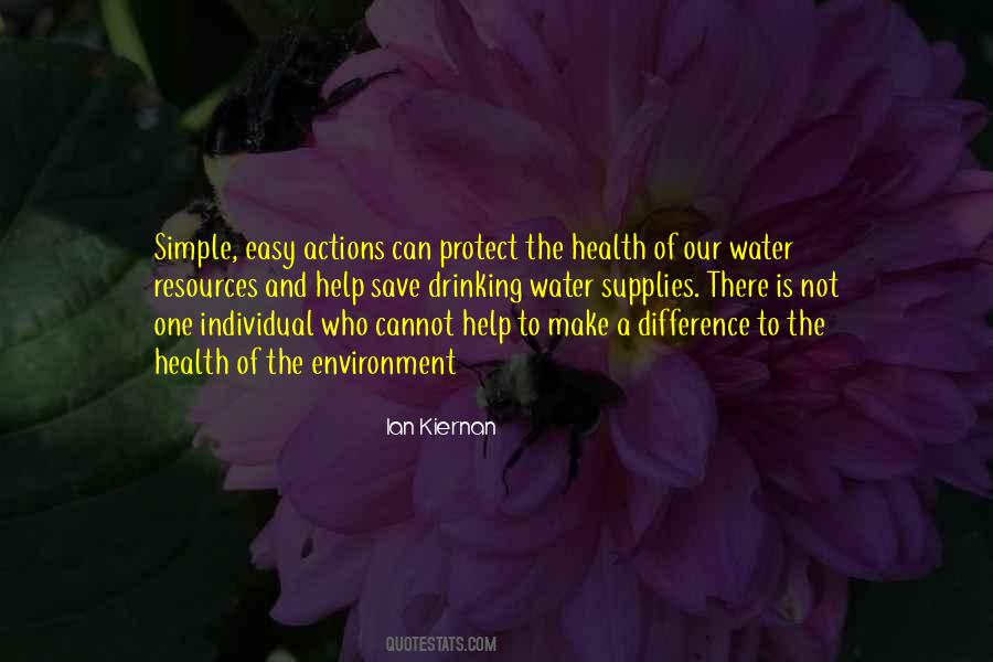 Quotes About Save Water #546757