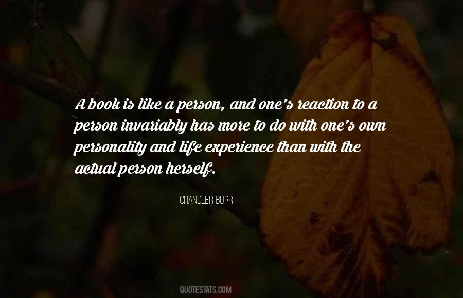 Quotes About Own Personality #1809133