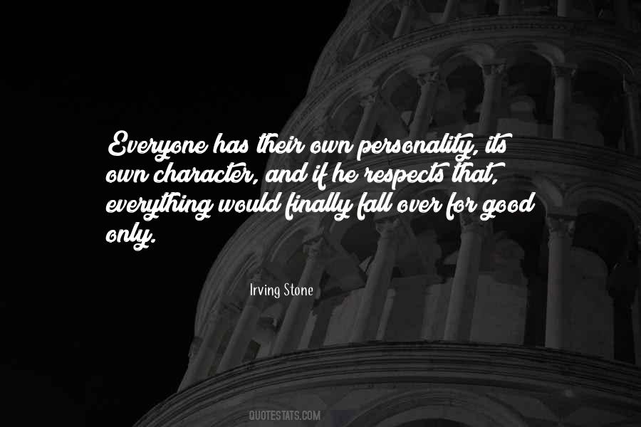 Quotes About Own Personality #1816187