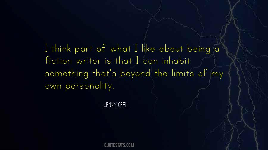 Quotes About Own Personality #971784