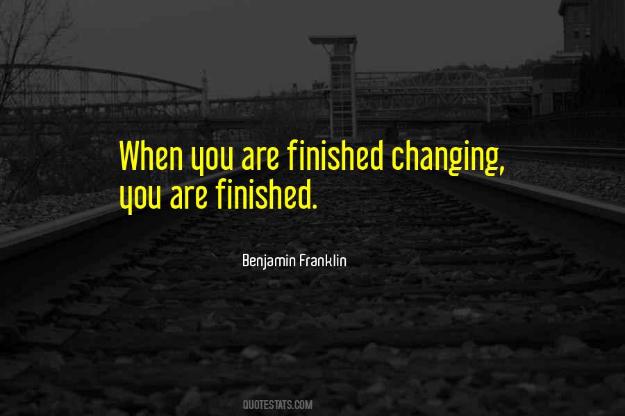 Quotes About Changing #1781765
