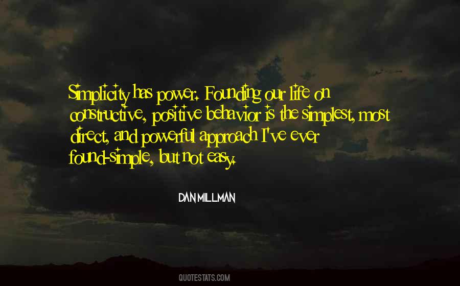 Quotes About Positive Behavior #342937