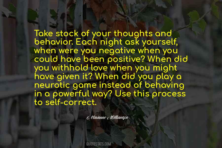 Quotes About Positive Behavior #747455
