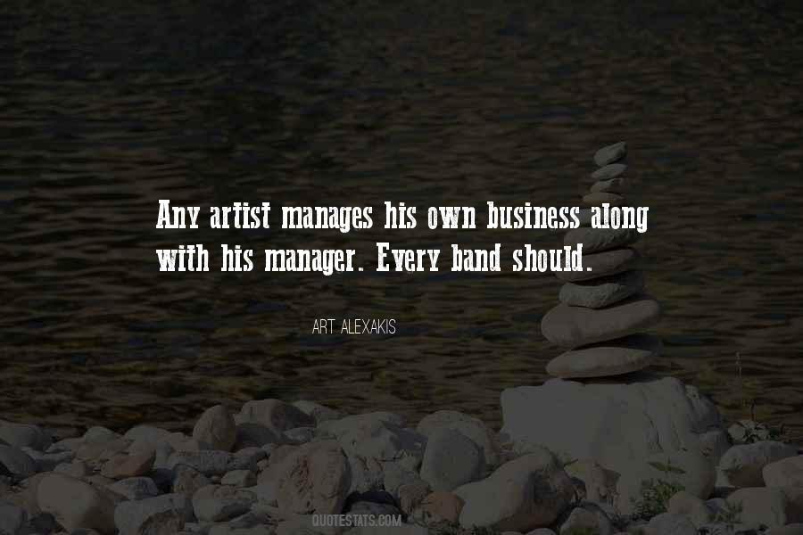 Quotes About Own Business #1040675
