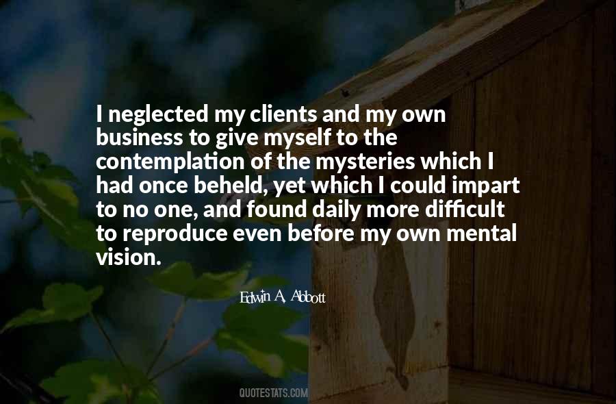 Quotes About Own Business #1047621