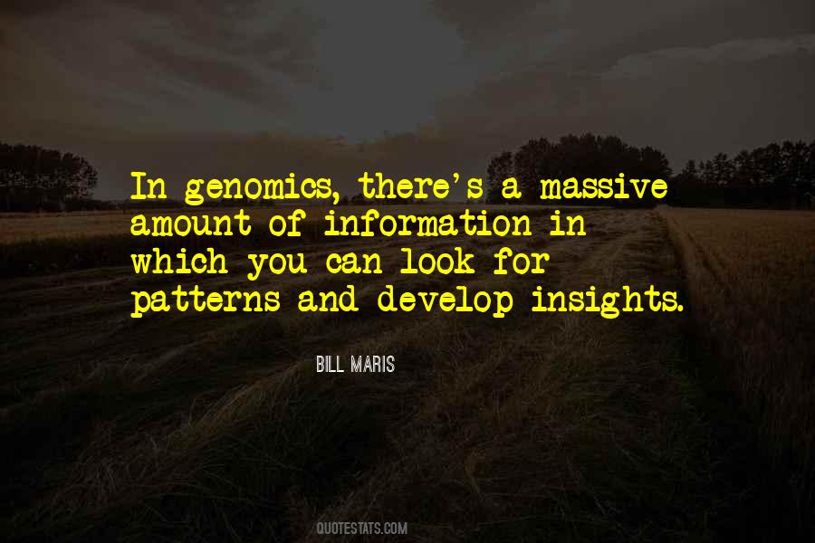 Quotes About Genomics #1072413