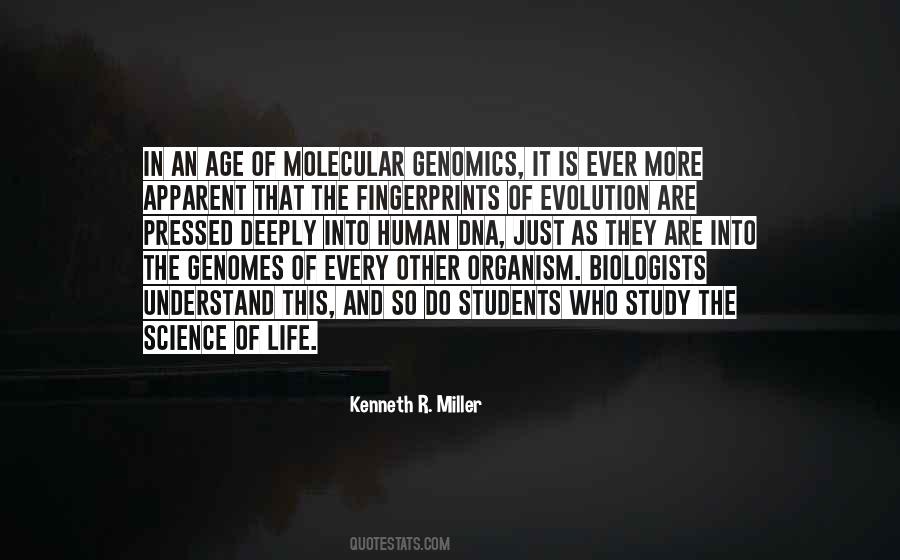 Quotes About Genomics #1644106