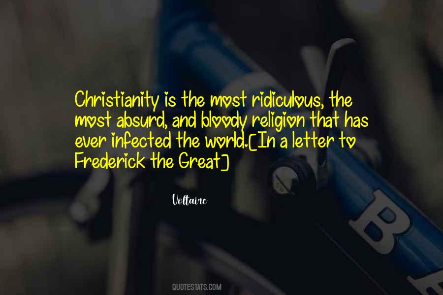 Voltaire Letter Quotes #755007