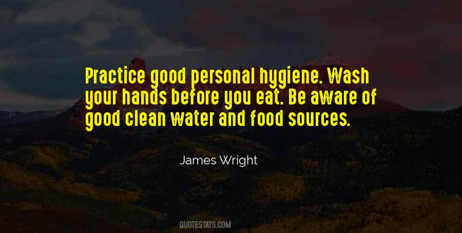 Good Clean Food Quotes #1363141
