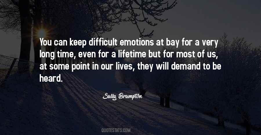 Quotes About A Difficult Time #118620