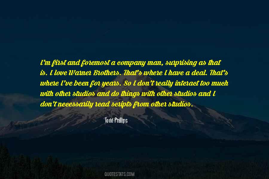 Company Man Quotes #906661