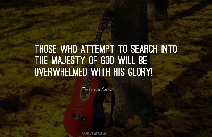 Quotes About Glory To God #13915