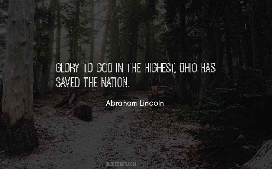 Quotes About Glory To God #217639