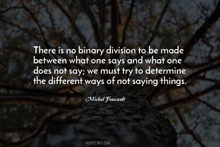 Quotes About Binary #743560