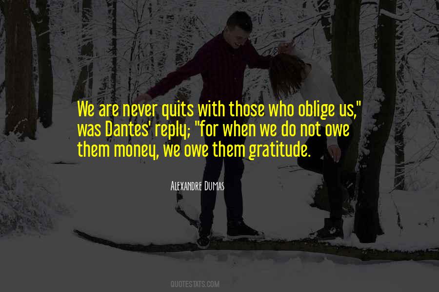 Quotes About Owe Money #1007951