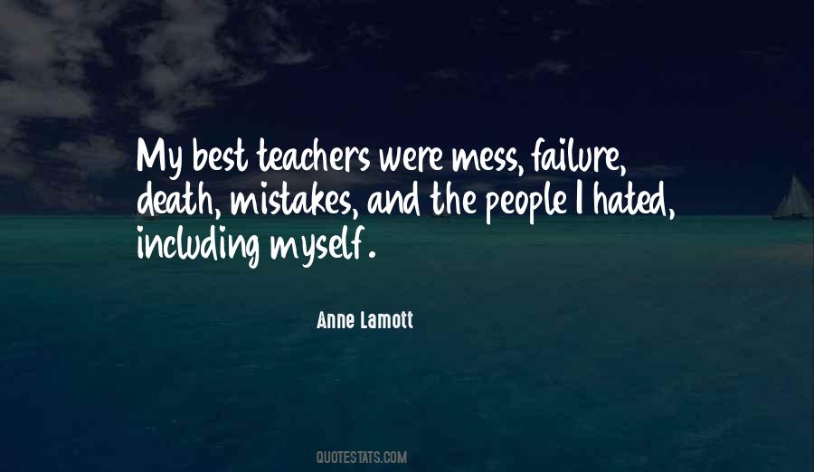 Quotes About Failure And Mistakes #1368746