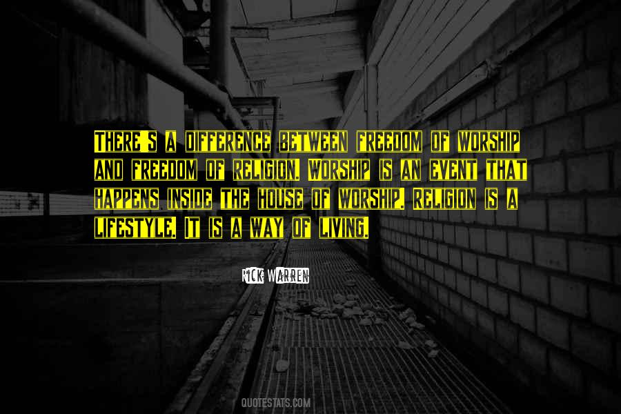 Worship As A Lifestyle Quotes #832428