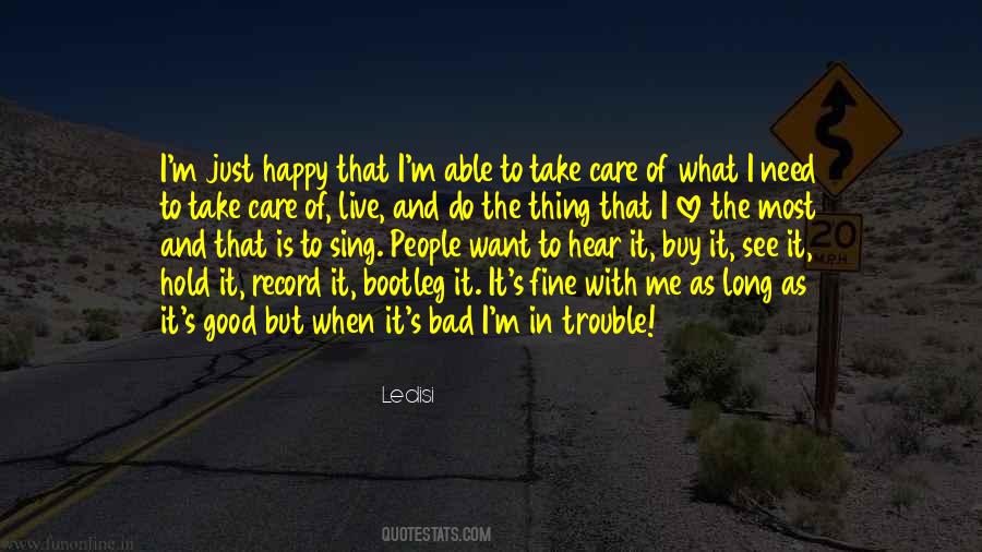 Care With Love Quotes #261293