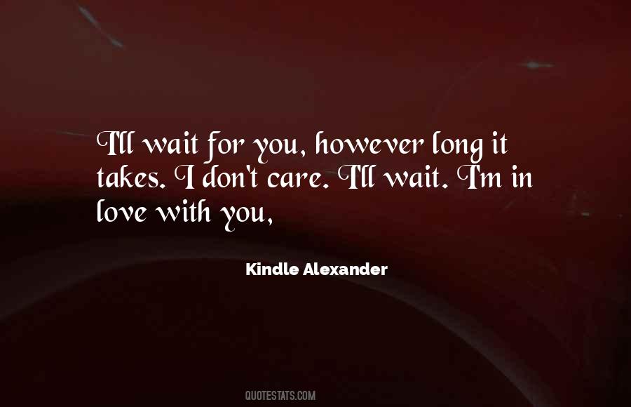 Care With Love Quotes #533400