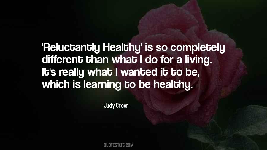 Reluctantly Healthy Quotes #1804159