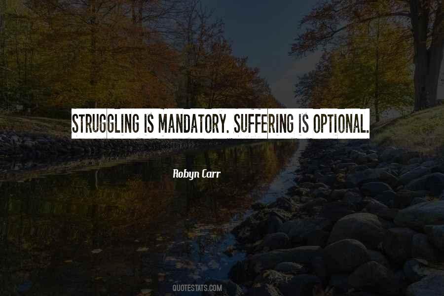Suffering Is Optional Quotes #949117