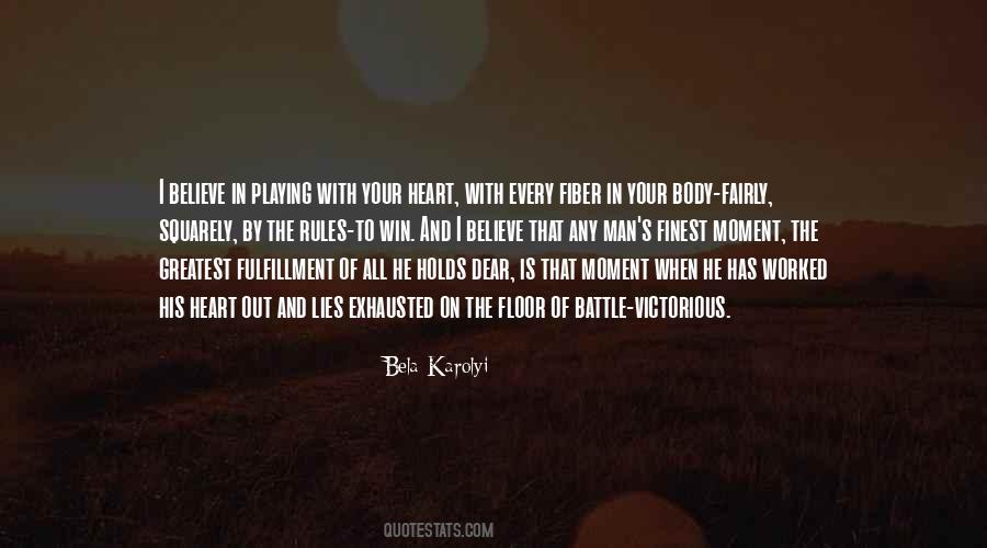Quotes About Playing With Heart #959734