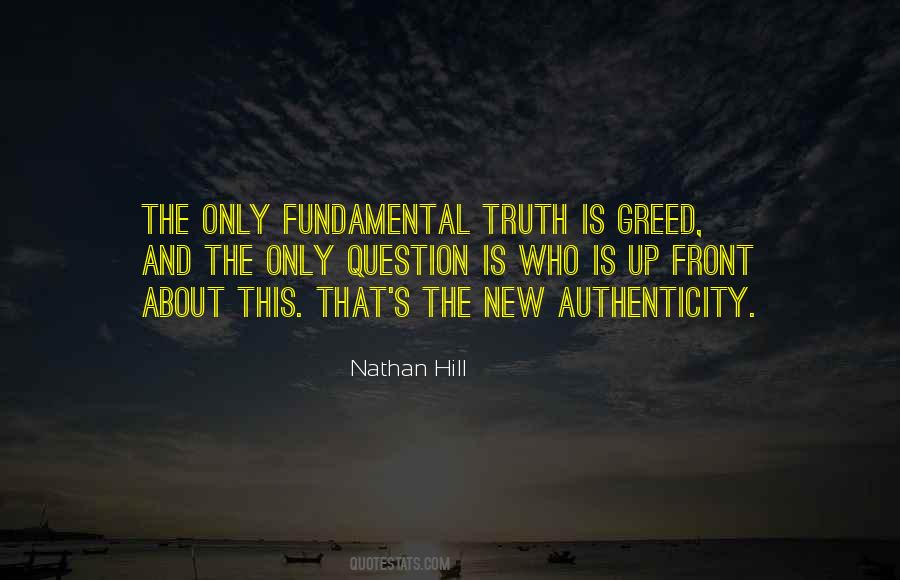 Fundamental Truth Quotes #1851871