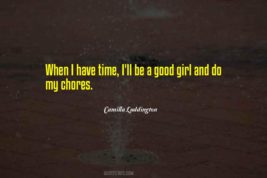 Quotes About Chores #141160